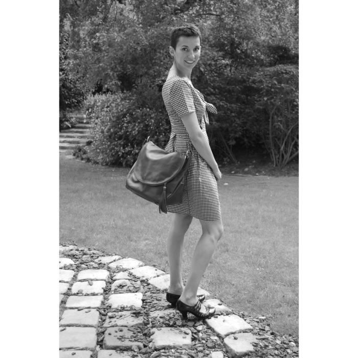 OH MY BAG Sac Main cuir souple Mod le 72 heures gd mod le