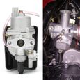 Carburateur moteur 47 cc 49 cc avec filtre à air en plastique 2 temps pour Mini Quad ATV Dirt Bike Minimoto auto carburateur-3