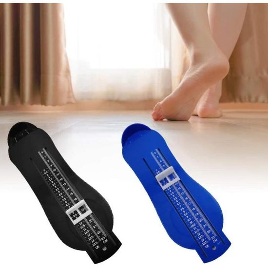 Mesureur De Pieds Pour Chaussures - Tailles EU 18-47 / UK 2-12 - Avec Ruban à Mesurer - Pour Bébés, Enfants, Adultes