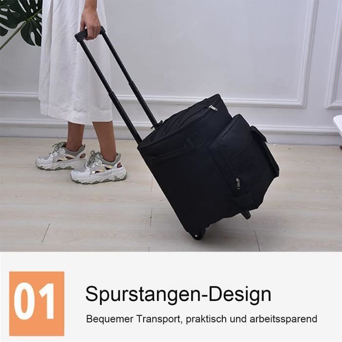 Panier De Pique-Nique Pliable, Sac Isotherme 30L, Panier Thermique Avec Poignée, Panier à Provisions, Grande