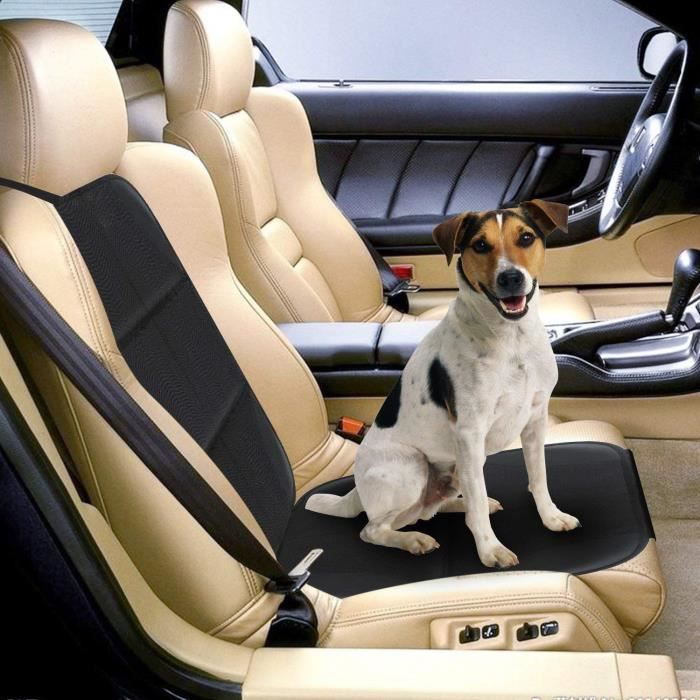 AOKBON Protecteur De Siège Voiture Étanche Antidérapant - Protection Siège Auto Cuir Avec Poches Pour Enfant Chien Animaux