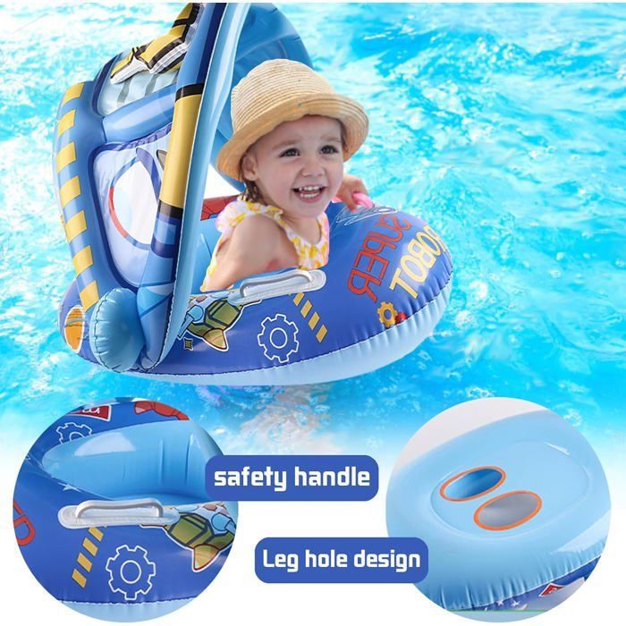 Bouée Siège Gonflable, Bébé Siège De Piscine Bouée, Bébés Bague De