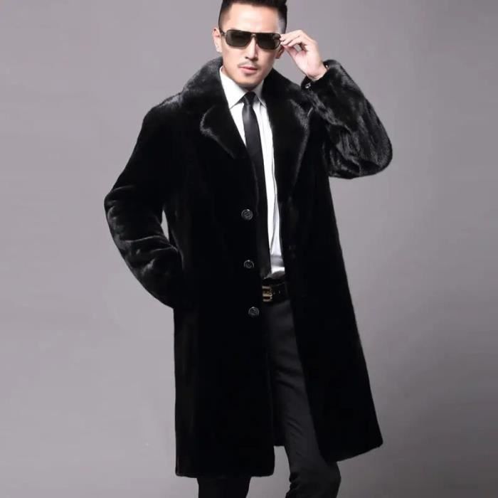 Veste vison deals homme