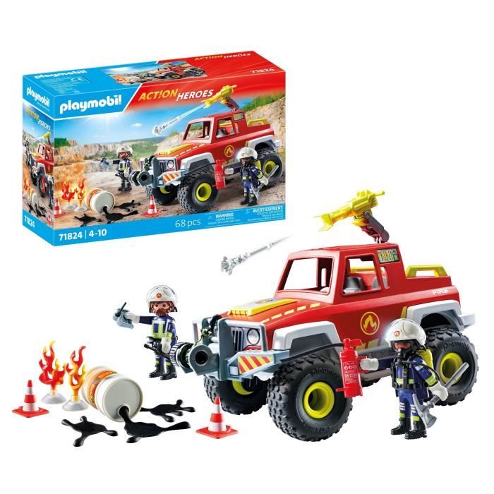 Playmobil Pompiers 3234 - Complet En Boîte - Vintage - BE