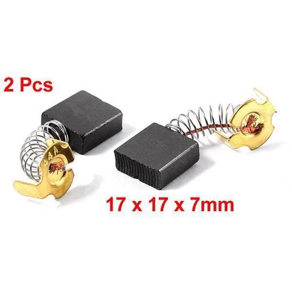 Geakv Carbon Brushes For Erbauer ERB150D, ERB567DR, R10W25, ERB1500, ERB150D, ERA177, E52 - 7mm X 17mm X 19mm - Compatible With Bosch Mitre Saw - View #7