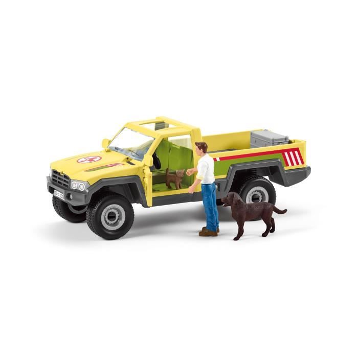 Schleich 42486 Visite du vétérinaire pour la jument et le poulain