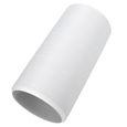ARAMOX Tuyau d'échappement en PP pour climatiseur Tuyau d'échappement de climatiseur fil quincaillerie thermique 130mm de diamètre