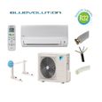 PRET A POSER CLIMATISATION DAIKIN 2000W R32 BLUEVOLUTION REVERSIBLE FTXF20B + KIT DE POSE 10 METRES + SUPPORT MURAL