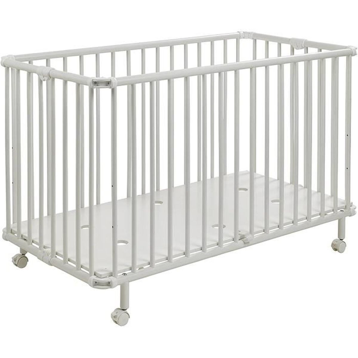 Lit De Bebe Pliant En Bois Cdiscount