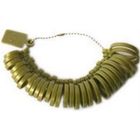 Baguier pvc de 43 à 74 ( tailles françaises ) - ABIJOUX - Outil de prise de taille précise - Synthétique