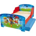 FUN HOUSE PAT PATROUILLE Lit 140x70 cm avec lattes avec 2 tiroirs de rangement