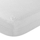 Protège-matelas en éponge hypoallergénique respirante - PIKOLIN HOME - 80x190/200cm - Anti-acarien - Blanc