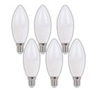 Lot 6 Ampoules LED connectées E14 (LuzE) 2700/6500k 400LM 5W WiFi - Voltman
