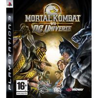 MORTAL KOMBAT VS DC UNIVERSE / jeux console PS3 -