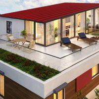 Etanchéité extérieure renforcée pour toitures, balcons et terrasses plate - 285 KG Blanc