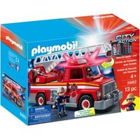 Playmobil City Action Rescue Ladder Unit, Multicolore, Vehicle set, Fire Engine, 4 année(s), 10 année(s), Garçon