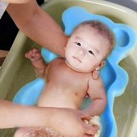 YOSOO Tapis de bain bébé en éponge - Forme ours mignon