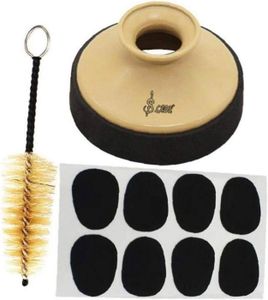 Kit Nettoyage Saxophone - Chiffon Traversant Rayé 3D + Corde Métallique, Absorption Parfaite Pour Instruments