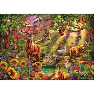 PUZZLE Puzzle 1000 pièces - ART PUZZLE - Forêt Magique - 