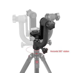 ÉCRAN VIDÉOSURVEILLANCE AIZHIYUAN360° Rotule panoramique de montage sur trépied pour téléobjectif d'appareil photo