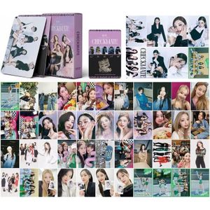 CARTE A COLLECTIONNER Kpop Group ITZY Photocards 55Pcs ITZY Photo Cartes