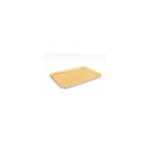Effe2cart Plateau en carton doré pour gâteaux et pâtes n° 2 cm 14 x 21,5 à  10 pièces