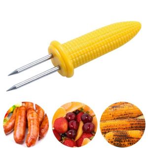 10X coffre Corn on the Cob Holders brochettes aiguille Cornedrue fourchette pics Cuisine-S