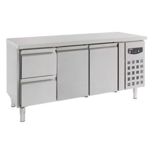 Réfrigérateur tiroir Table Réfrigérée Positive avec Tiroirs à  Gauche S