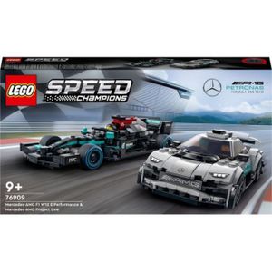 ASSEMBLAGE CONSTRUCTION LEGO Speed Champions 76909 Mercedes-AMG F1 W12 et 