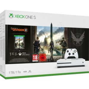 CONSOLE XBOX ONE Console Xbox One S Microsoft 1To The Division 2 • Xbox • Console - Gaming