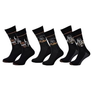 Lot De 12 Paires De Chaussettes Homme Bixtra - Taille 43-46 - Noir 95% Coton - Neuf Avec étiquettes