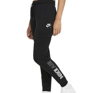 SURVÊTEMENT Pantalon de survêtement Nike Air Fleece - Femme - Noir - Fitness - Taille élastique avec cordon de serrage