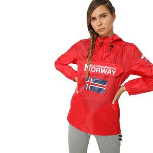 Imperméable - Trench GEOGRAPHICAL NORWAY Coupe-vent BRESTRouge - Femme