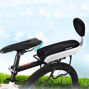 Siège de vélo extra large avec dossier et design ergonomique