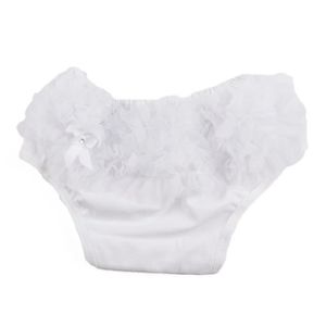 BLOOMER - CACHE-COUCHE Culotte Bloomer Couvre-couche Prop Photographie pour Bebe Fille Taille S - Blanc