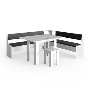 CLIC-CLAC Ensemble table et bancs en angle Vicco Roman, banc