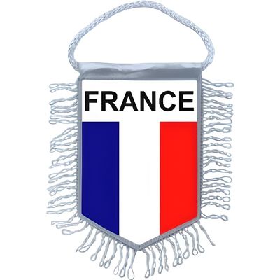 Fanion PSG Officiel 20x25 Cm – Collection Paris Saint-Germain, Polyester, Drapeau Supporter