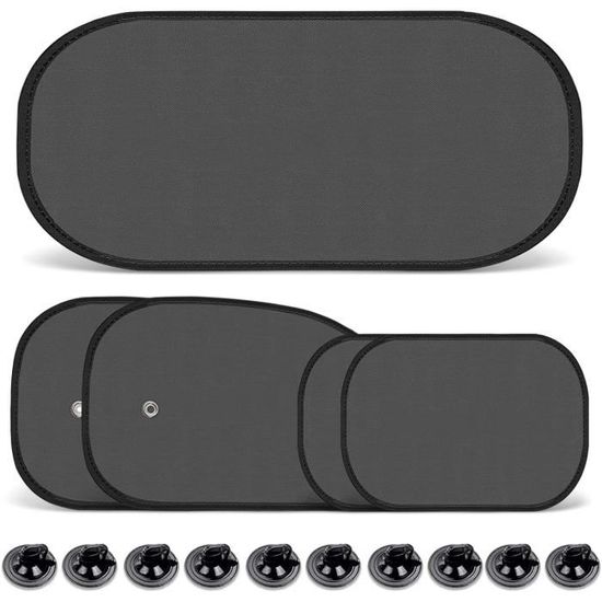 Chaussettes Soleil Voiture Bébé, Chaussette Voiture Soleil, Pare Soleil Voiture,Pare Soleil Voiture bébé,Protection solei-l Voitures pour la Plupart de Voitures Blocs Plus de 98% des Rayons UV nocifs