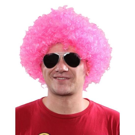 perruque afro rose