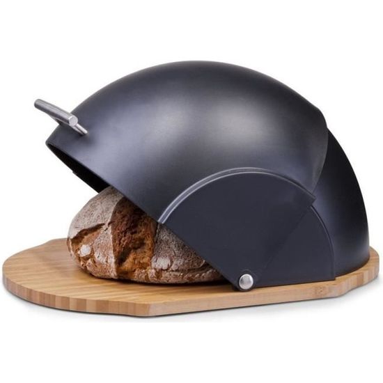 Boîte à Pain En Bambou Avec Couvercle – Design Moderne, Rangement Pratique Pour Pain Ou Snacks - 11