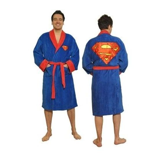 peignoir superman