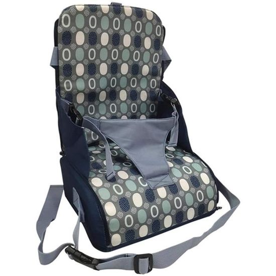 Rehausseur de chaise haute réglable et lavable pour enfant 