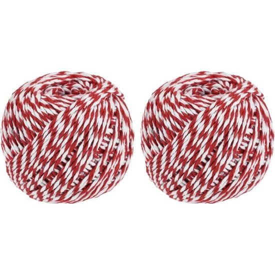 Ficelle Emballage Corde Emballage Coton Ficelle 100M-109 Or Ton Et