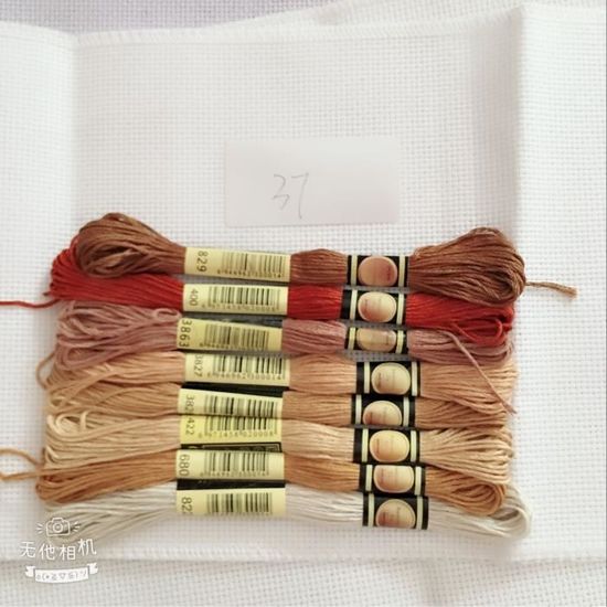 Fil à Broder Folia Pastel - 52 Écheveaux De 8m - 26 Couleurs - 100% Coton Mercerisé