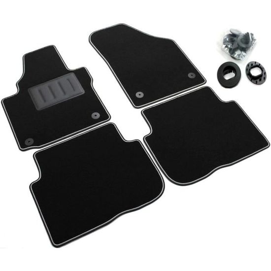 Alfombrillas Moqueta Sprint Ford Fiesta Mk5 Remodelación 2005-2008, Fusion De 80 Alfombrillas Moqueta Sprint Ford Fiesta Mk5 Remodelación 2005-2008, Fusion De 80