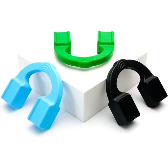 6 Exercices De Mâchoire En Silicone - 3 Niveaux De Résistance (blanc, Gris, Noir) - Pour Débutant à Avancé - 6