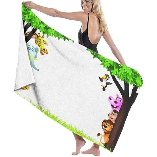 Serviette De Plage, Dessin Animé Ciel étoilé Microfibre, Homme, Femme