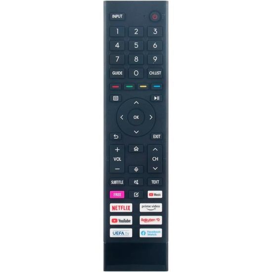 New -Télécommande de remplacement pour Hisense TV LCD LED H45N5750 New -Télécommande de remplacement pour Hisense TV LCD LED H45N5750