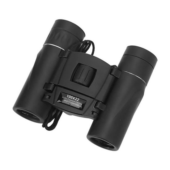 Jumelles Compactes Pliables 10x22 – Mini Télescope HD, Prisme BAK4, Autofocus, Pour Enfants Et Adultes