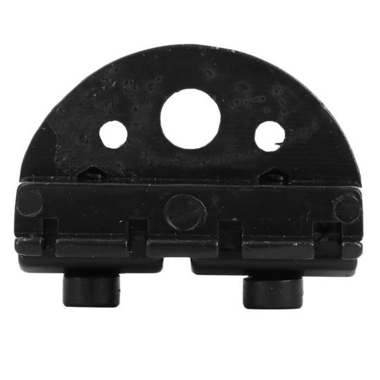 Supports De Cordes Pour Basse 5 Cordes - Lot De 2 En Alliage Zinc Noir | Fixe 3 Cordes, Compatible 4/6 Cordes | Avec Vis
